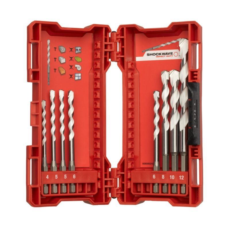 Picture of Milwaukee 8pcs Multi-Material Drill Bits